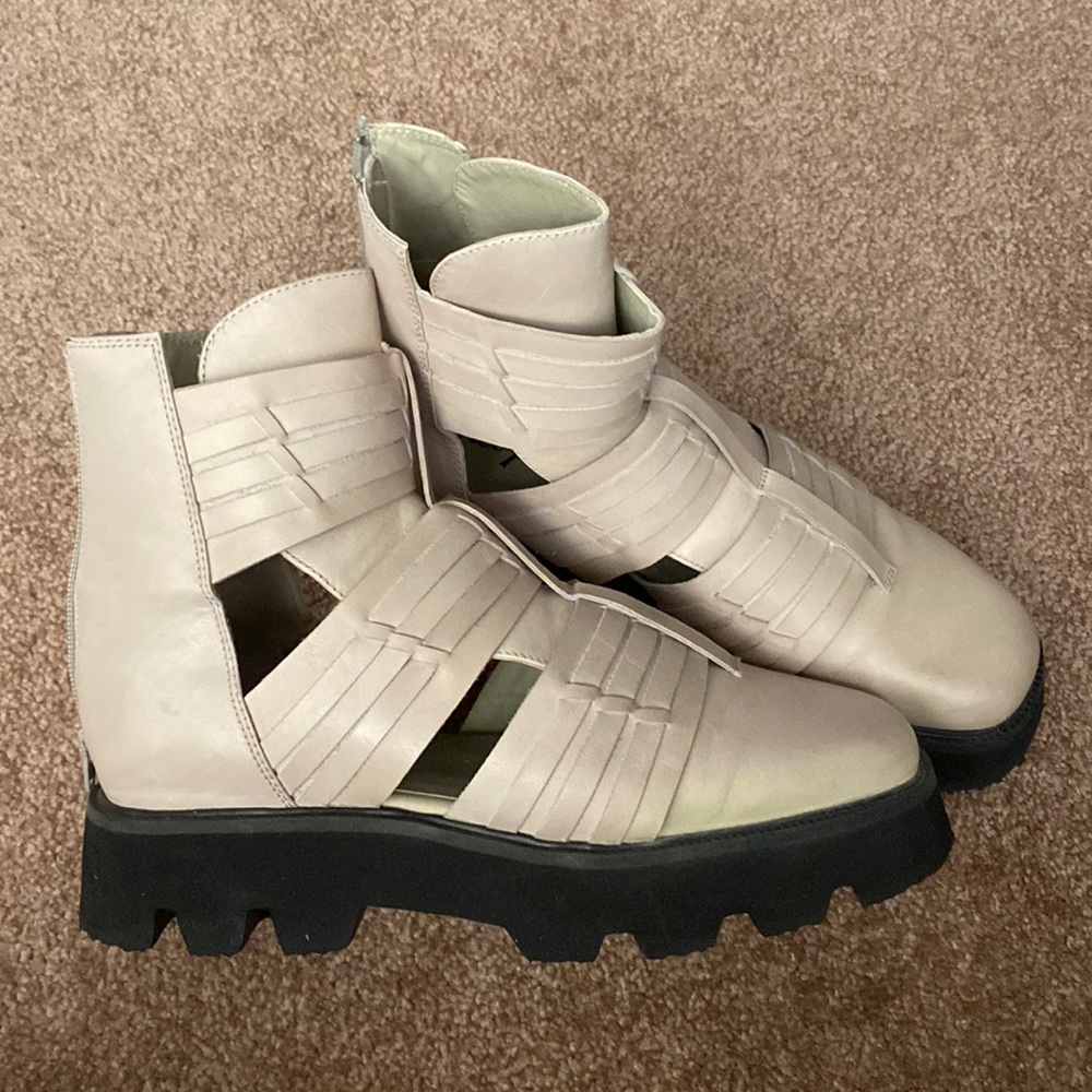 Free People Hydra Huarache Lug Boots